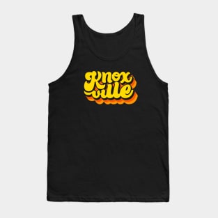 Knoxville Script - Color Gradient (Dark) Tank Top